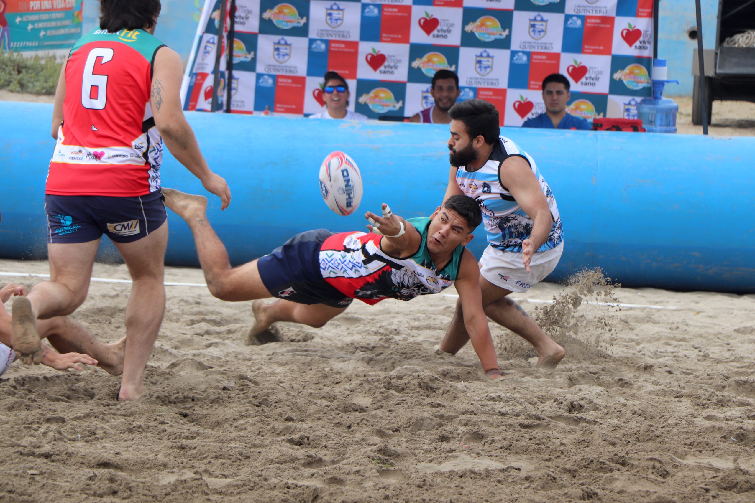Se viene la final del Nacional de Rugby 5 Playa en Loncura